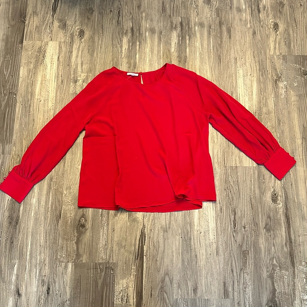 Maurices red blouse. New with tags. Size XL